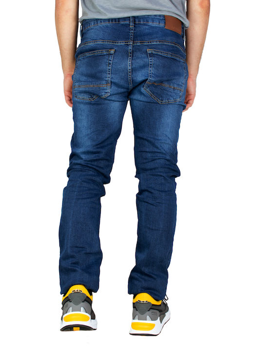 Losan Herren Jeanshose in Slim Fit Blau