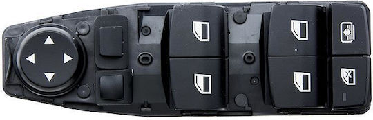 NTY Fensterheberschalter Auto für BMW F10 F11 / F07 6pin Schwarz