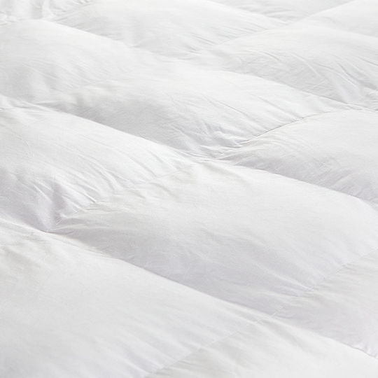 Hauz Mattress Topper Royal King Size Polyester with Elastic Straps 180x200cm