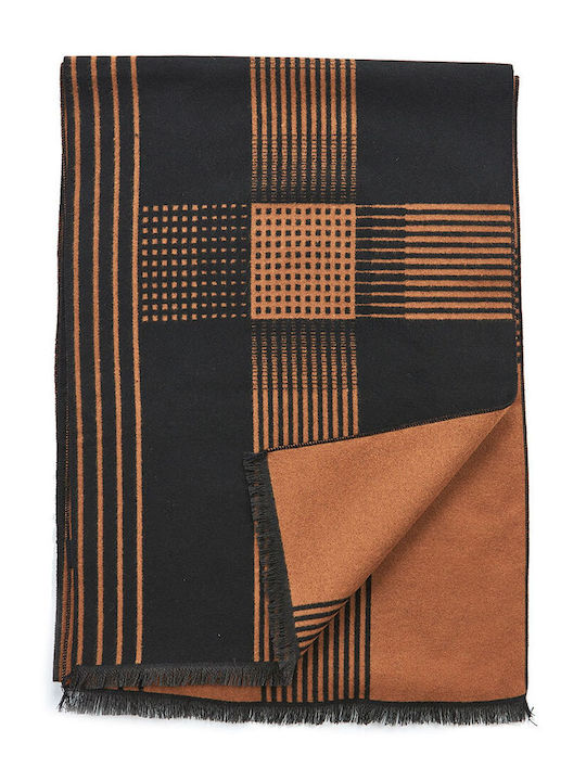 Verde Men's Scarf Brown