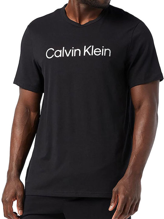 Calvin Klein Men's Summer Pajama Blouse Black