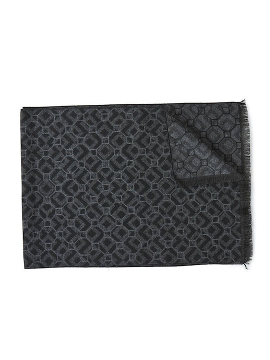 Verde Men's Scarf Black