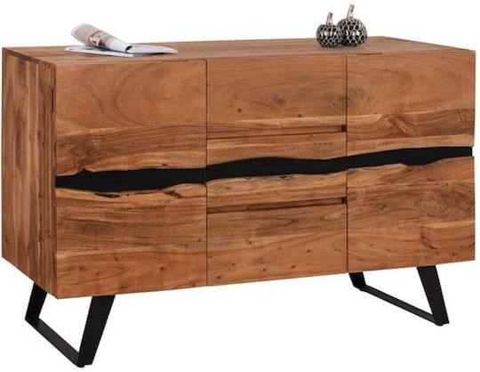 Bufet Alicia din Lemn Masiv & Metal Acacia 148x43.5x86cm