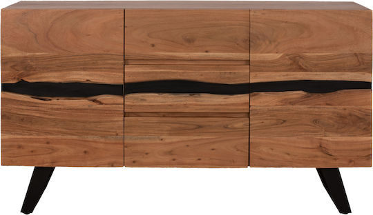 Bufet Alicia din Lemn Masiv & Metal Acacia 148x43.5x86cm