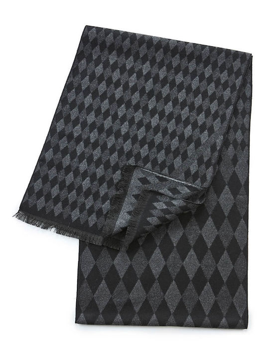 Verde Men's Scarf Black