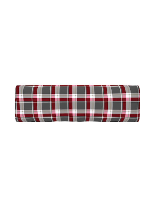 Zweisitziges Sofa Außenbereich aus Paletten mit Kissen 110x65x55cm