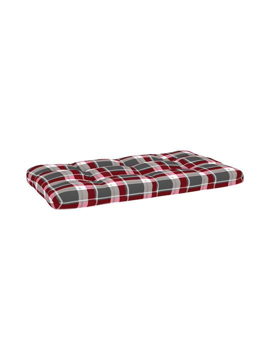 Zweisitziges Sofa Außenbereich aus Paletten mit Kissen 110x65x55cm