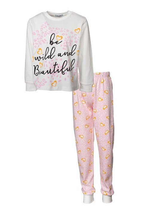 Evita Kids' Pajamas Winter White