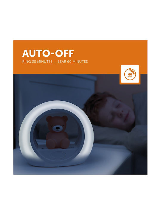 Zazu Nursery Night Light Billy Usb White with Sensor