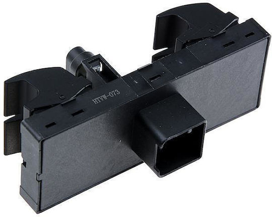 NTY Car Window Switch for Volkswagen Touareg 2003+ 4pin Black