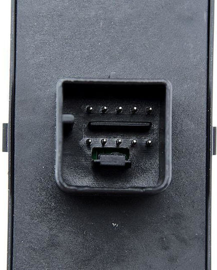 NTY Car Window Switch for Volkswagen Touareg 2003+ 4pin Black