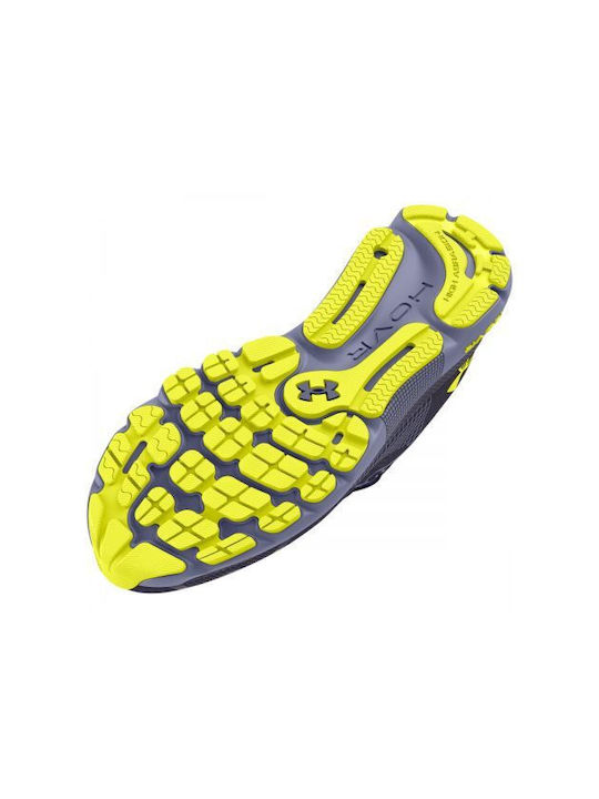 HOVR Infinite 4 Herren Sportschuhe Laufen Tempered Steel / Aurora Purple / Yellow Ray