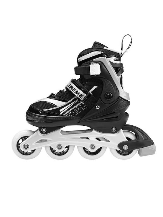 Nils NA1123 Inline Αυξομειούμενα Rollers Μαύρα Παιδικά