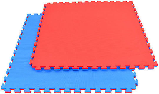 Pegasus Double Sided EVA Gym Floor Puzzle Tatami Mat Multicolour 100x100x2cm