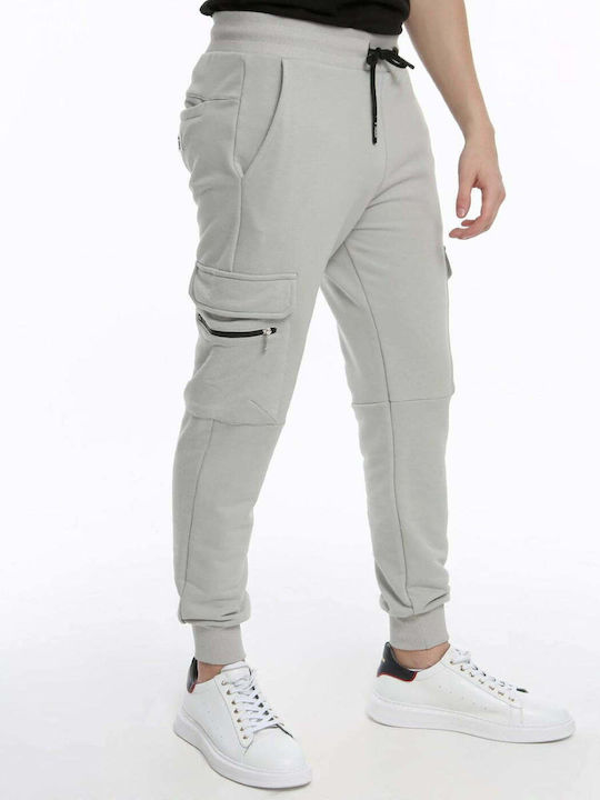 Tresor Toby Men's Sweatpants with Rubber Gray