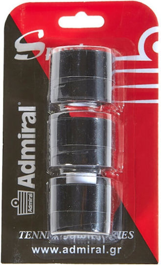 Admiral Overgrip Schwarz 3 Stück
