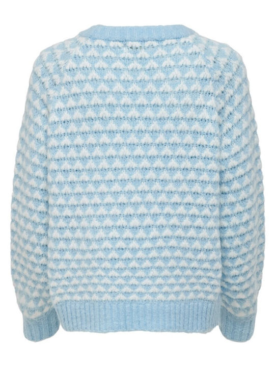 Only Women's Long Sleeve Sweater Airy Blue