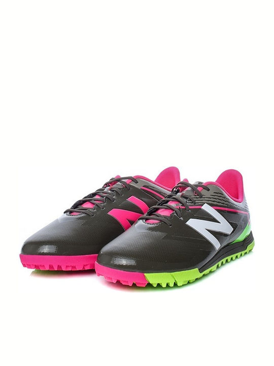 New Balance Furon 3.0 Dispatch TF Low Football Shoes with Molded Cleats Black