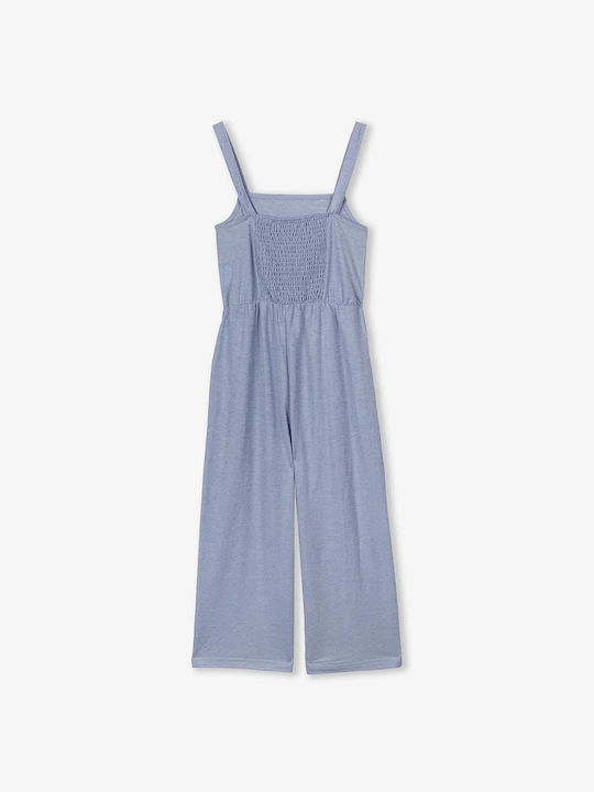 Tiffosi Girls Fabric Jumpsuit Light Blue