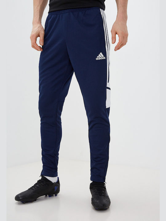 Adidas Teamwear Men's Sweatpants with Rubber Navy Blue