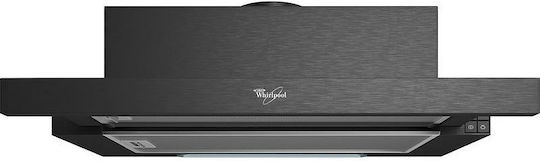 Whirlpool Συρόμενος Απορροφητήρας 60cm Μαύρος