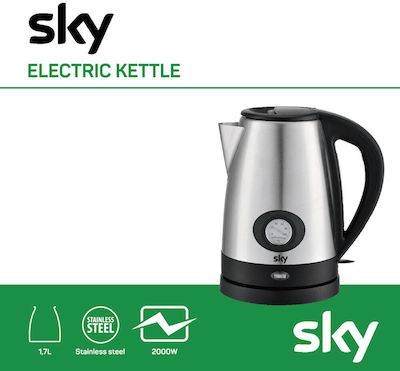 Sky FK-1101 Kettle 1.7lt 2000W Silver