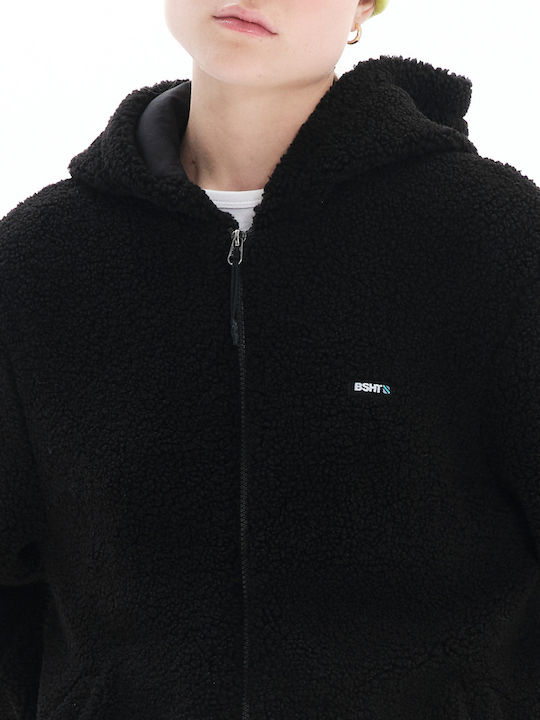 Women's Short Winter Jacket for Women Black