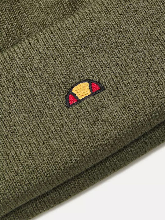 Thar Beanie Beanie with Rib Knit in Khaki color