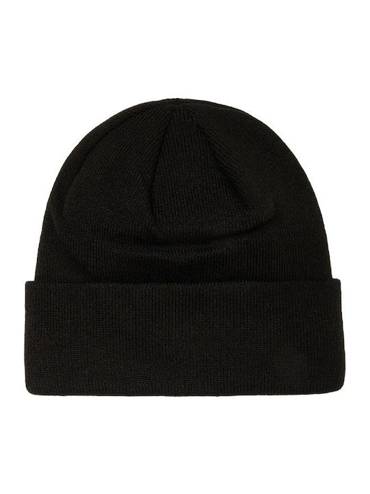 Sciole Beanie Γυναικείος Σκούφος Πλεκτός σε Μαύρο χρώμα