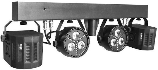 Atomic4DJ Bewegtes Licht LED PAR DMX Derby RGBW