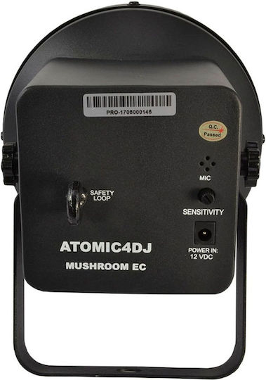 Atomic4DJ Bewegtes Licht LED Mushroom EC RGB