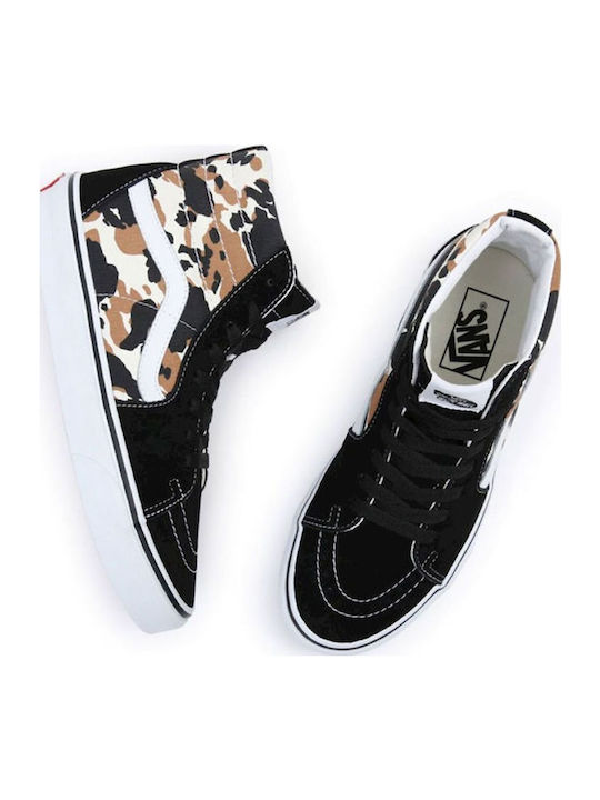 Sk8-Hi Cow Misc Pentru Femei Tip Botine Negre
