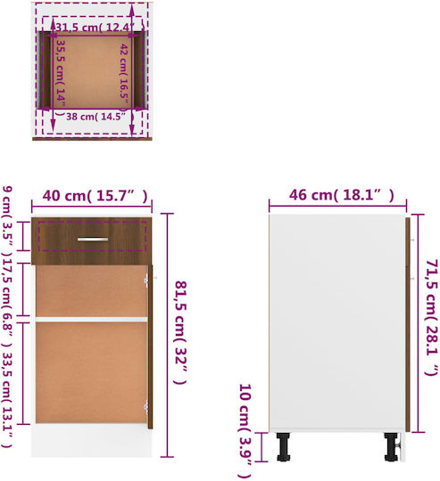 40x46x81.5buc