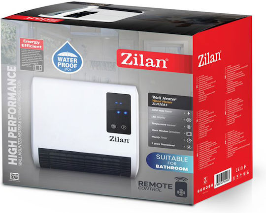 Zilan Heizlüfter Wand 2000W