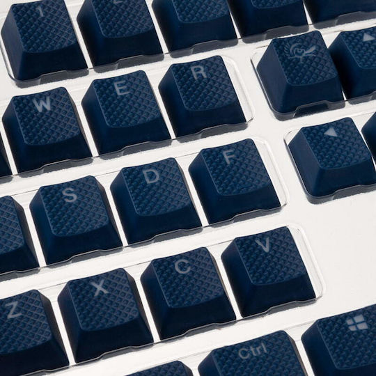 Ducky DKSA31-USRDBNNO2 Keycap Rubber Double Shot Keycap Set Navy Blue 31τμχ US