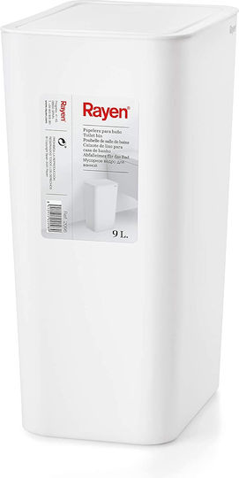 Rayen Plastic Perie pentru coșul de gunoi din baie 9lt Alb Rayen Plastic Perie pentru coșul de gunoi din baie 9lt Alb