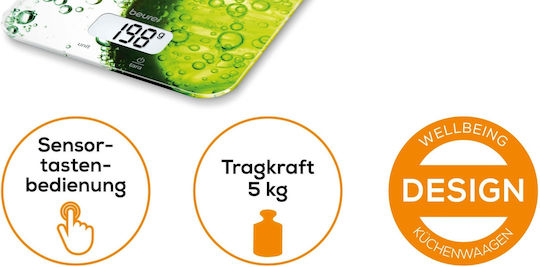 Beurer KS 19 Digital Kitchen Scale Up To 5kg Fresh