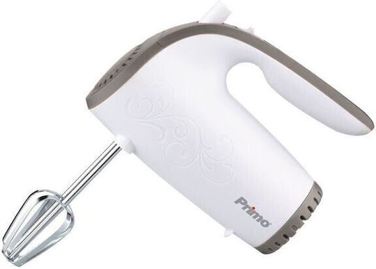 Primo PRHM-40342 Μίξερ Χειρός 200W Λευκό
