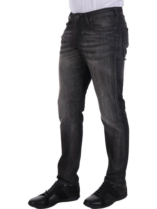 Herren Jeanshosen Slim Fit Grau