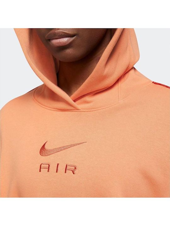 Women's Sweatshirt Hooded Orange