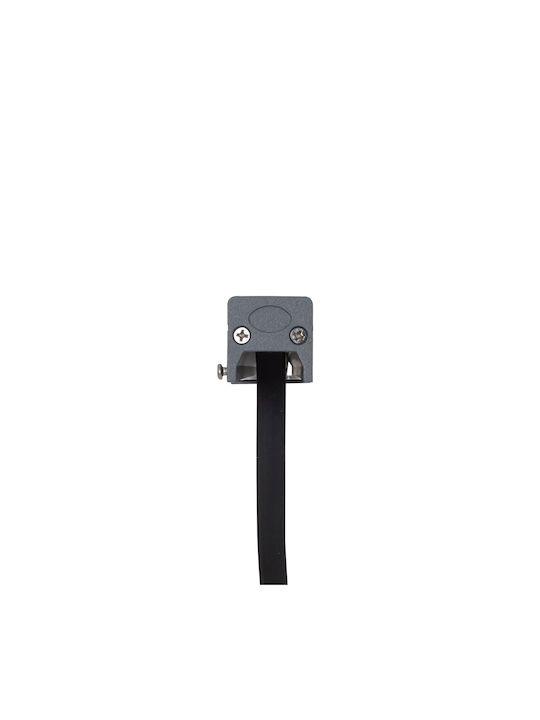 GloboStar Digi-Bar Външна Стояща Лампа LED Стенна Пералня 12W RGB IP65 Сребрист