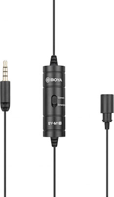 Boya Condensator (diafragmă mică) Microfon 3.5mm BY-M1S Revers Vocal
