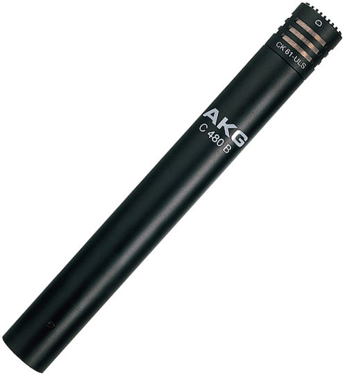 AKG C480B-CB-61 Condenser (Small Diaphragm) Microphone XLR Shock Mounted for Vocals