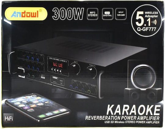 Andowl Amplificator Q-GF777 Q-GF777 Negru