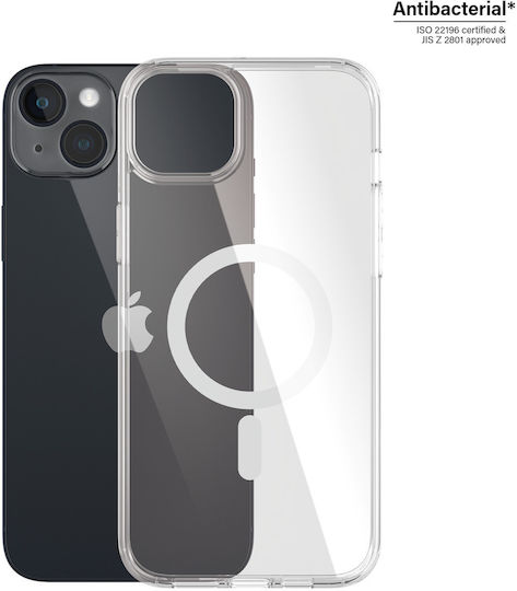 PanzerGlass MagSafe Antibacterial Задна корица Пластмаса Прозрачен (iPhone 14 Plus)