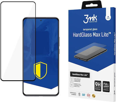 3MK HardGlass Max Lite Sticlă călită pe toată fața Negru (Xiaomi 12 T)