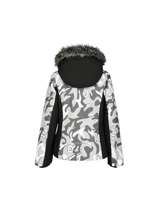 Icepeak Waterproof Kids Casual Jacket short with Lining & Protection Hood Multicolour Louann