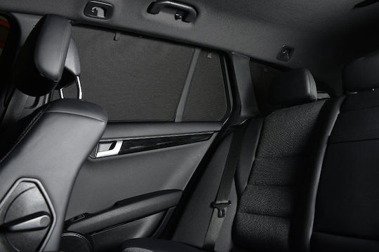 CarShades Car Sun Shades for Fiat 2012+ Five-Door (5D) 6 Pieces