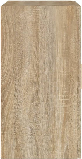 Hängeschrank fürs Wohnzimmer aus Spanplatte Beige 60x30x60 cm