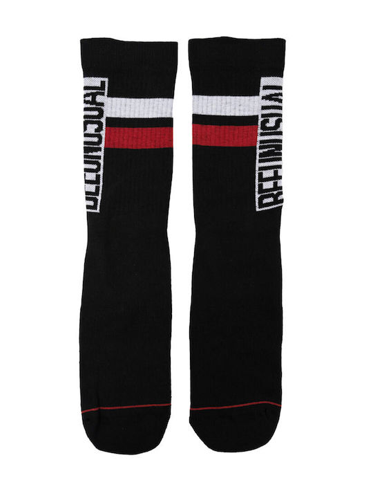 Bee. Unusual. Solids Crew Socks With Black Patterns 2Pack
